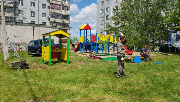 Началась реализация проектов "Безопасность наше кредо" и "Уголок детства» ТОС "Солнечные"
