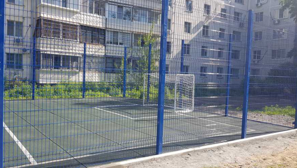 Завершена реализация проекта "Ограждение спортивной площадки" ТОС "Партизанская, 2"
