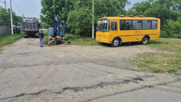 Проводятся работы по проекту "Дорожка домой" ТОС "Мирные"