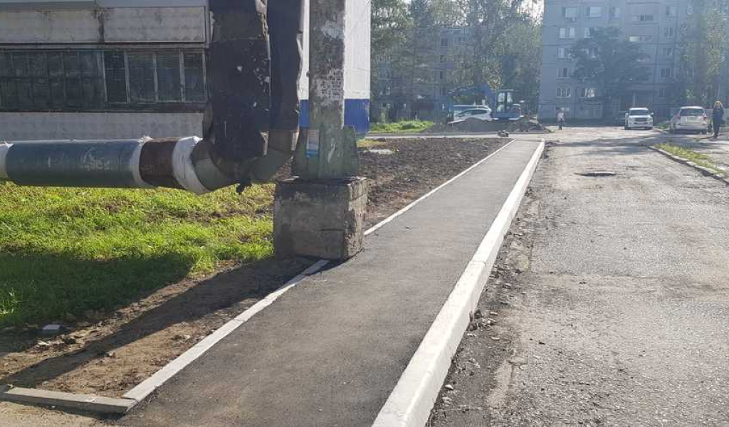 Завершены работы по проекту "Тротуар наш тротуар" ТОС "Активные граждане"