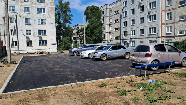 Завершена реализация проекта "Удобная парковка" ТОС "Наш дом"