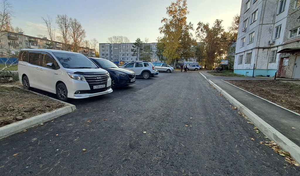 Завершена реализация проекта "Благоустройство придомовой территории" ТОС "Перспектива"