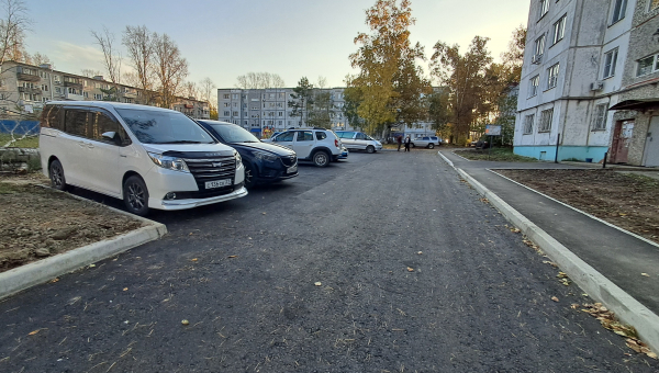 Завершена реализация проекта "Благоустройство придомовой территории" ТОС "Перспектива"